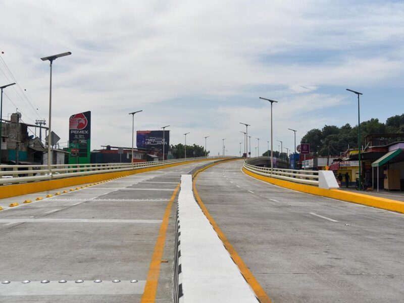 Cuenta regresiva en Uruapan; este mes concluye la obra del distribuidor vial "La Hielera"