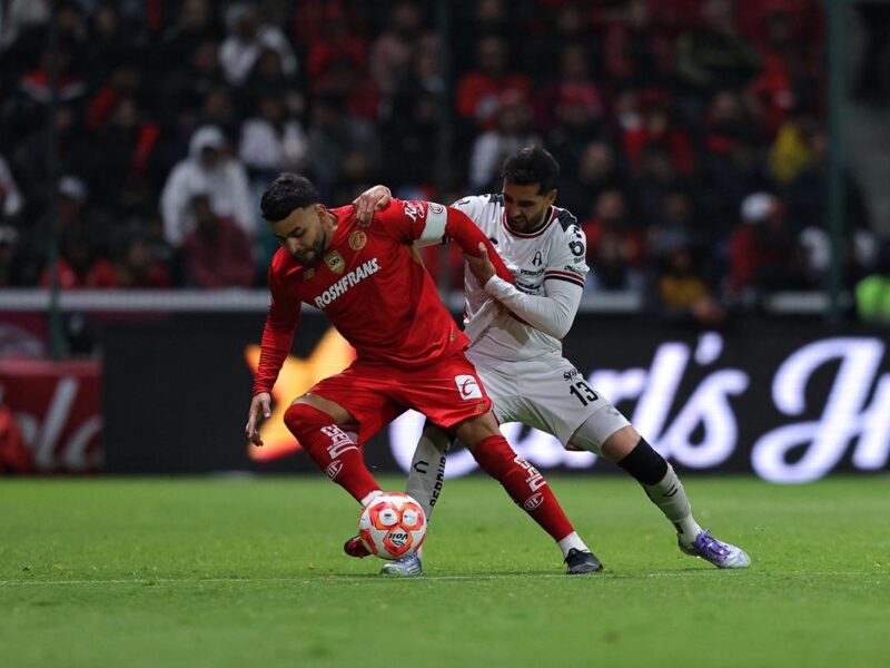 De último minuto Toluca y Atlas empatan en el Nemesio Diez