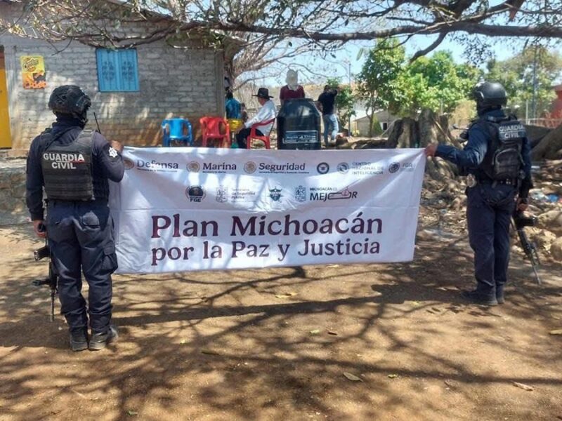 Desmantelan palenque clandestino en Parácuaro, Michoacán