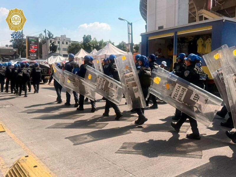 Desplegarán a más de 10 mil elementos para garantizar seguridad en partido México-Portugal