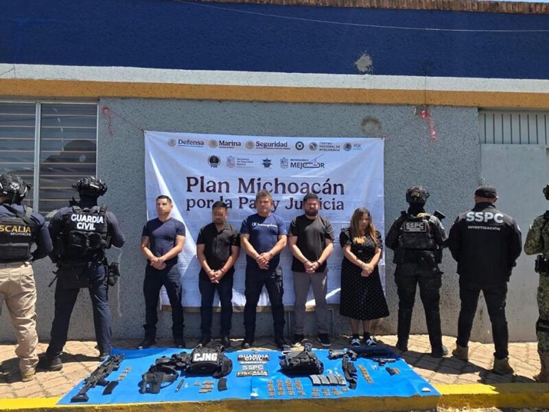 Detenidos servidores públicos en Chavinda, entre ellos síndica, regidores y mandos policiales