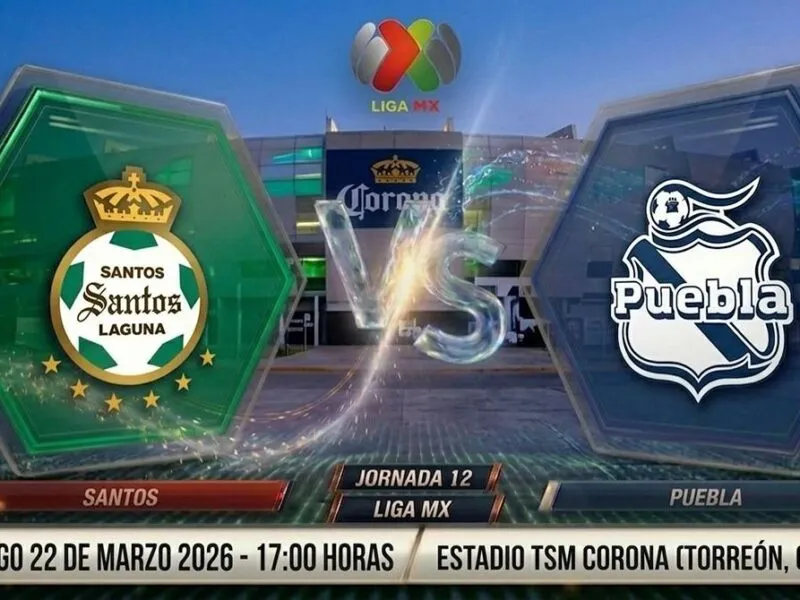 Dónde ver Santos vs. Puebla Fecha, hora y transmisión de la Jornada 12 de la Liga MX