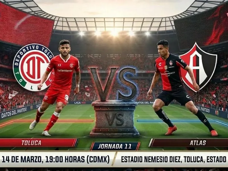 ¡Duelo en el Infierno! A qué hora juega Toluca vs Atlas
