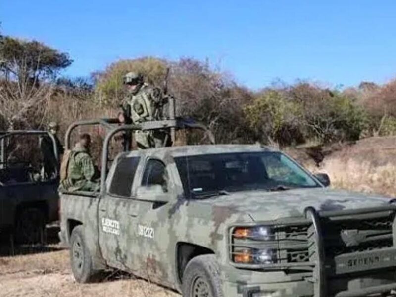 Emboscada en Apatzingán: enfrentamiento con Ejército