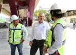 ¡En su recta final! Supervisa Bedolla últimos detalles del puente La Hielera, en Uruapan