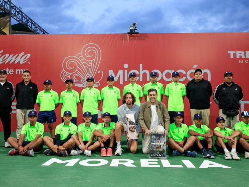 Exitoso cierre del Morelia Open; el croata Borna Gojo se coronó como campeón