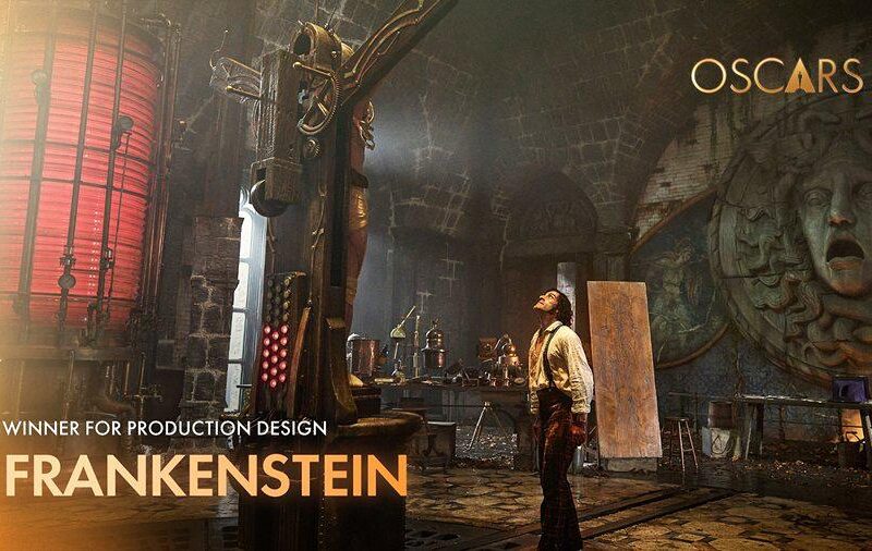 "Frankenstein", de Guillermo del Toro, ya suma tres premios Óscar esta noche