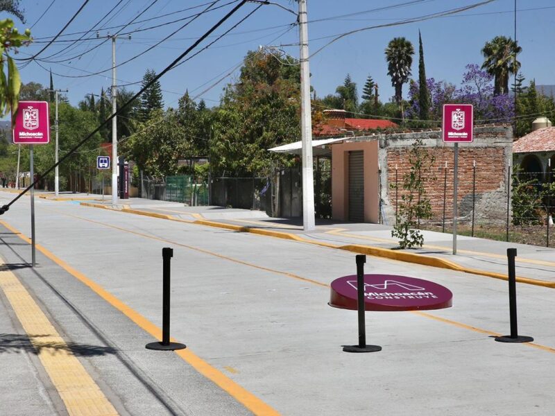 Huandacareo fortalece su turismo con nueva calzada Lázaro Cárdenas