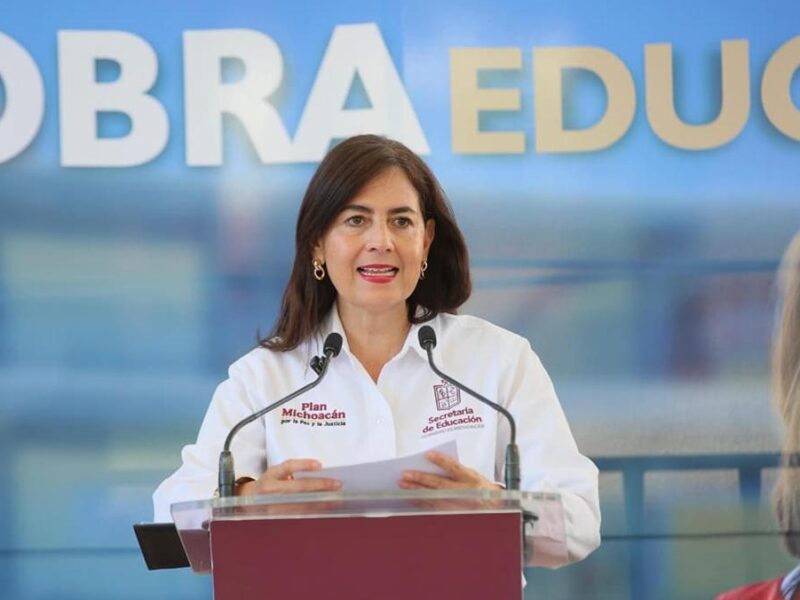Impulso pedagógico en Uruapan: 92 mil estudiantes Gabriela Molina 1
