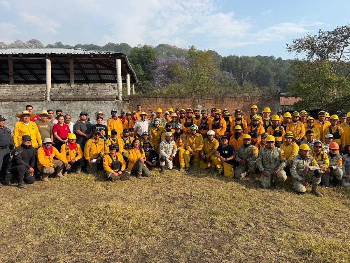 Incendio en Área Natural Protegida de Tzitzio, controlado al 100 %-2