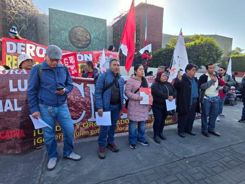 La CNTE anuncia paro de 72 horas a casi cuatro meses de su última movilización en CDMX