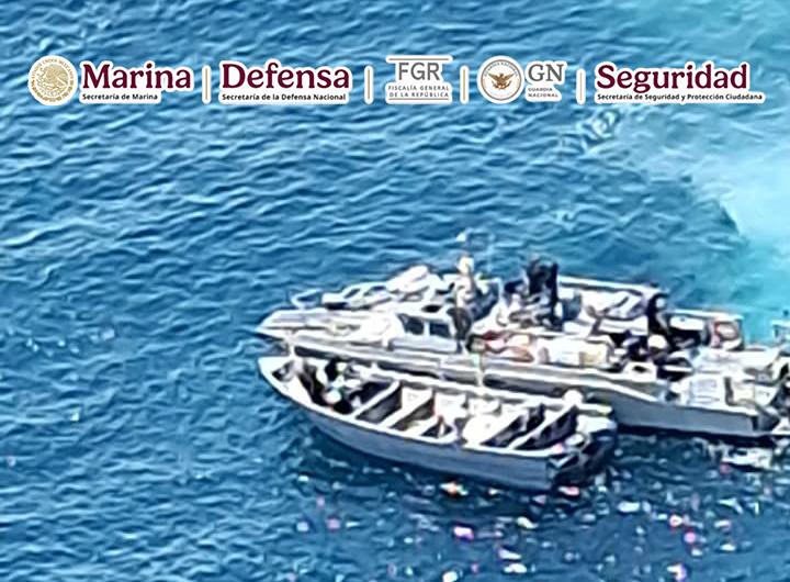 La Marina detiene a seis con drogas en Lázaro Cárdenas
