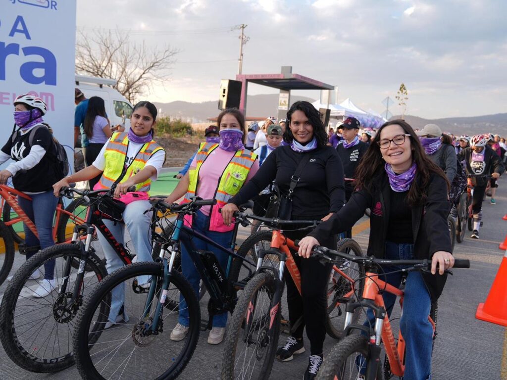Las mujeres rodamos seguras en Av. del Molcajete: Gladyz Butanda-2