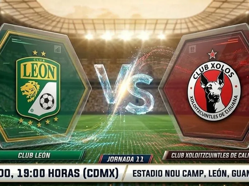León vs Tijuana: Dónde ver el partido de la Jornada 11 y a qué hora se juega en Liga MX