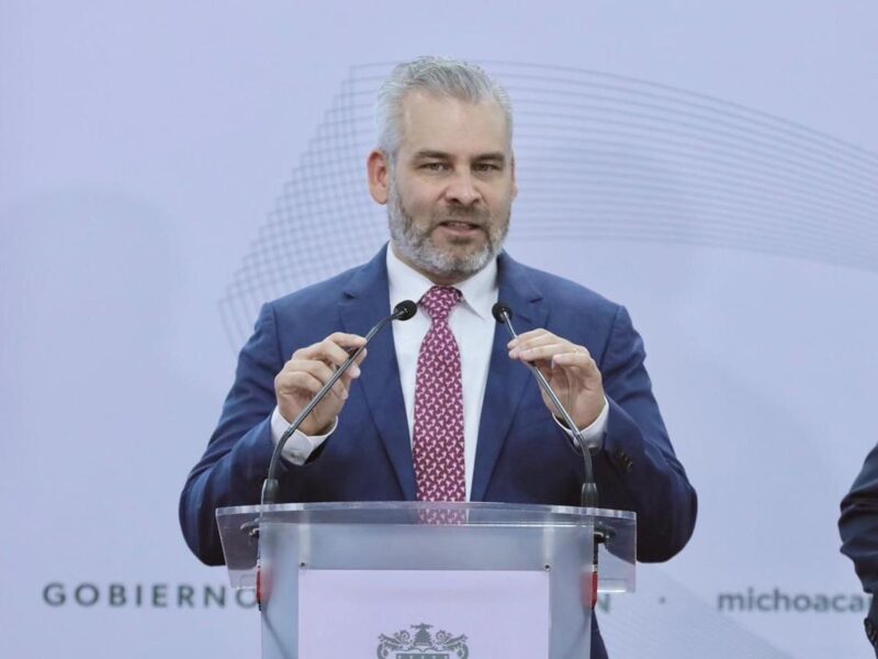 Logra Michoacán la tasa de impunidad más baja de México con 67.68 %: Bedolla