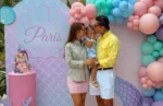 Maluma celebra el cumpleaños de su hija Paris con temática marina