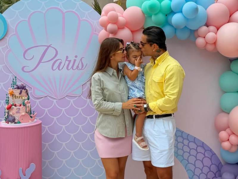 Maluma celebra el cumpleaños de su hija Paris con fiesta temática y emotivo mensaje