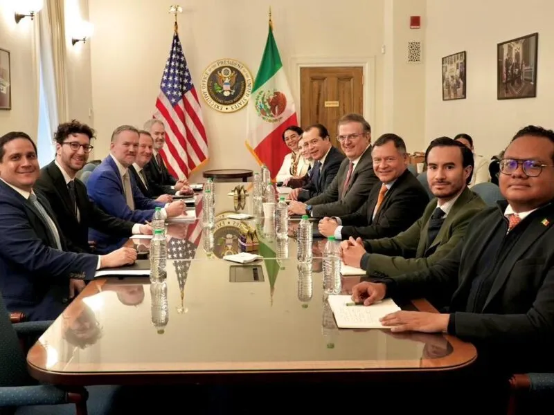 México y EU inician diálogo previo a la revisión del T-MEC: Ebrard