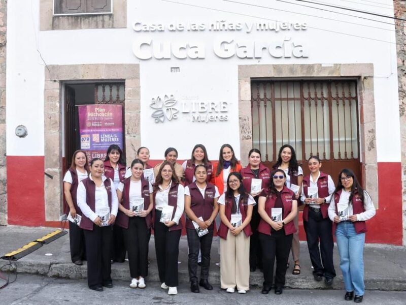 Michoacán líder nacional atención a mujeres Federación