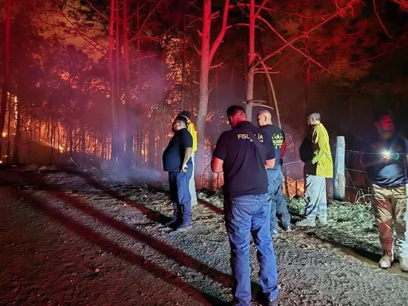 Michoacán respalda a familias de brigadistas fallecidos durante incendio en Tacámbaro