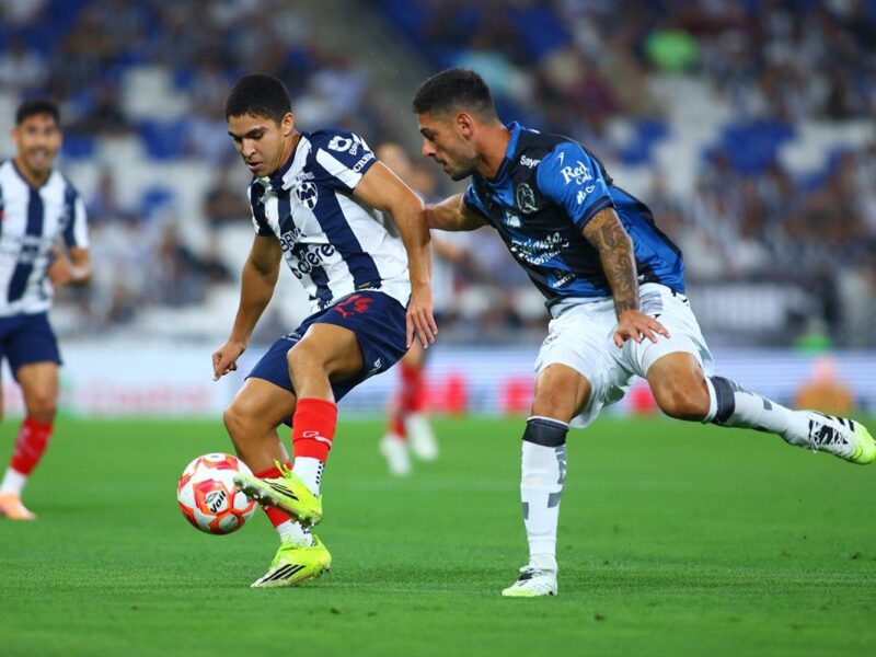 Monterrey se lleva los tres puntos en goliza contra los Gallos Blancos