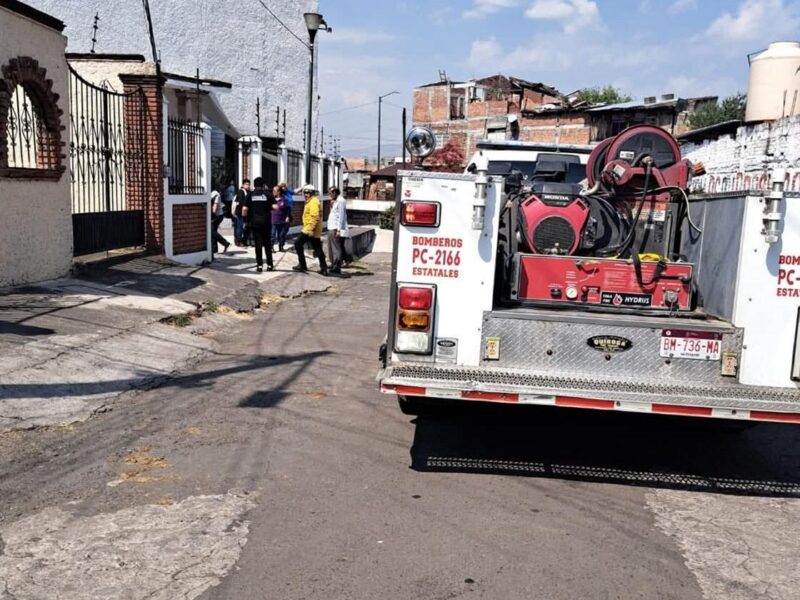 PC Michoacán evita tragedia al controlar fuga de gas en colonia de Morelia