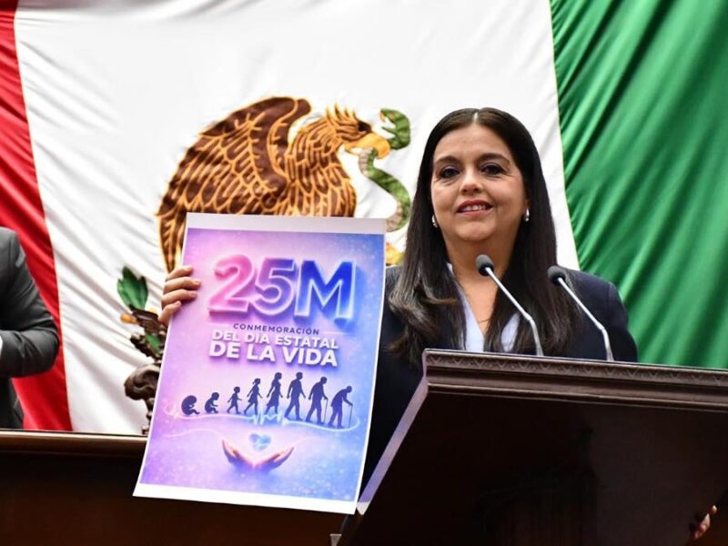 Proponen diputados del PAN declarar el 25 de marzo como Día Estatal de la Vida