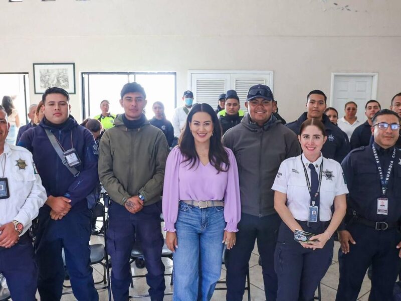 Refuerzan capacitación policial en Zacapu para mejorar la atención y seguridad ciudadana: Mónica Valdez Pulido