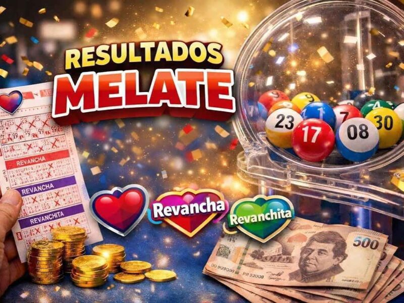 Resultados del Melate 4189 hoy viernes 20 de marzo de 2026