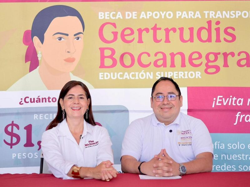 Se reabre registro para Beca Gertrudis mañana 23 de marzo: Gabriela Molina