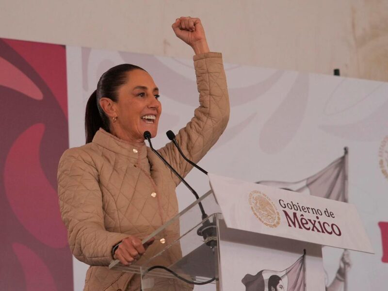 Sheinbaum afirma que no llegó “impuesta por una élite"; asegura que la 4T fue impulsada por respaldo popular