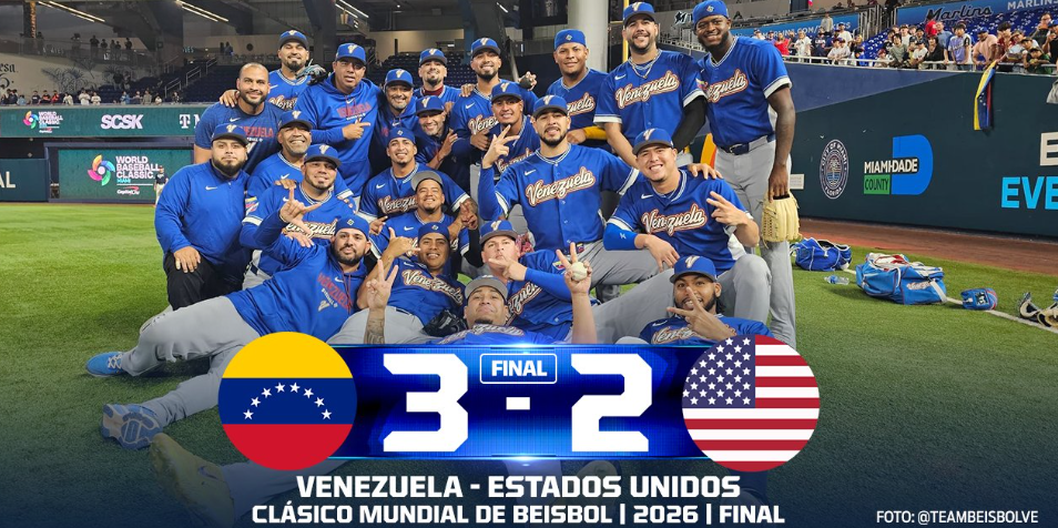 ¡Venezuela conquista por primera vez la corona del Clásico Mundial de Béisbol al vencer a Estados Unidos!-2