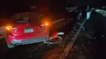 Vuelca auto en la Siglo XXI y otro vehículo lo impacta segundos después en Pátzcuaro