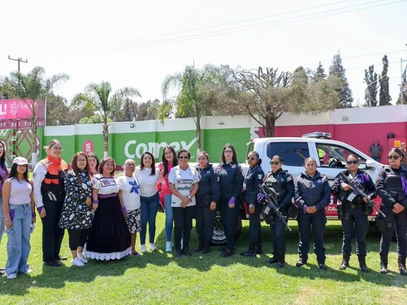 Zacapu atención mujeres Patrulla Rosa