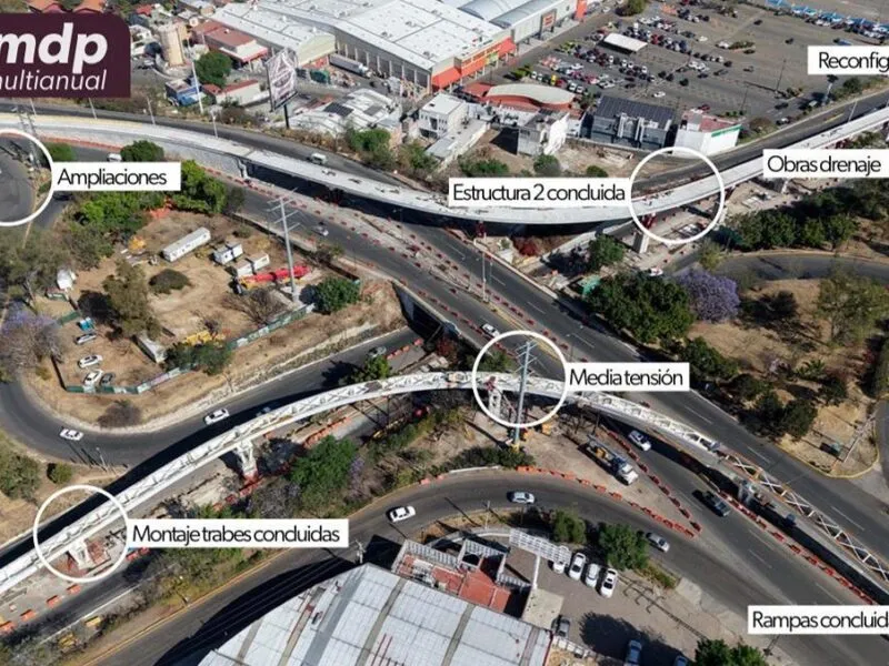Abrirá próximo viernes puente del distribuidor de salida a Pátzcuaro: Bedolla