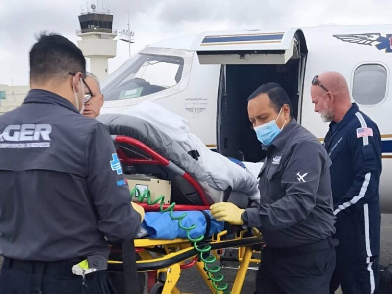 Adolescente moreliano con graves quemaduras, fue trasladado a EEUU para recibir atención médica