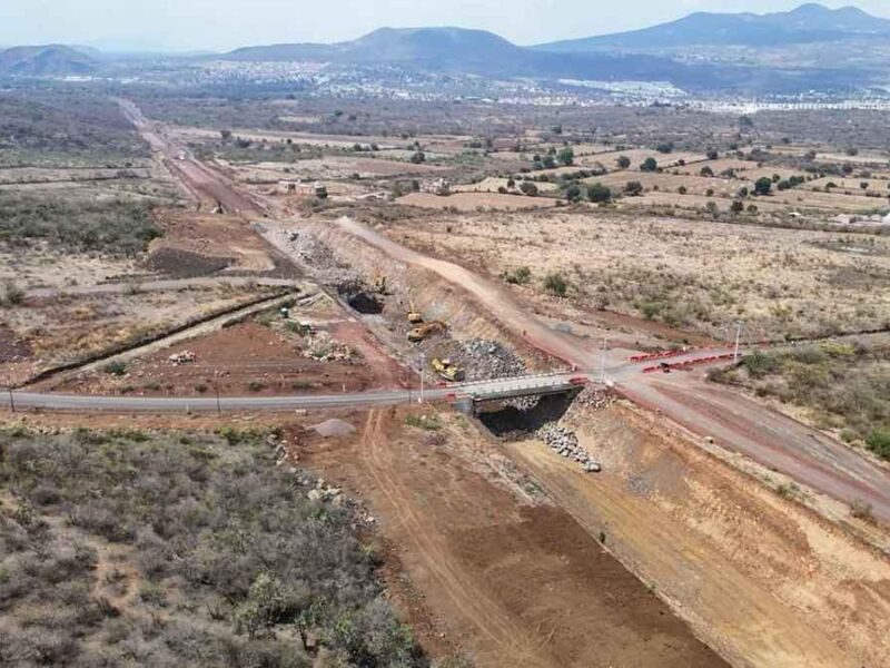 Al 85% de avance, primer segmento del segundo anillo periférico de Morelia