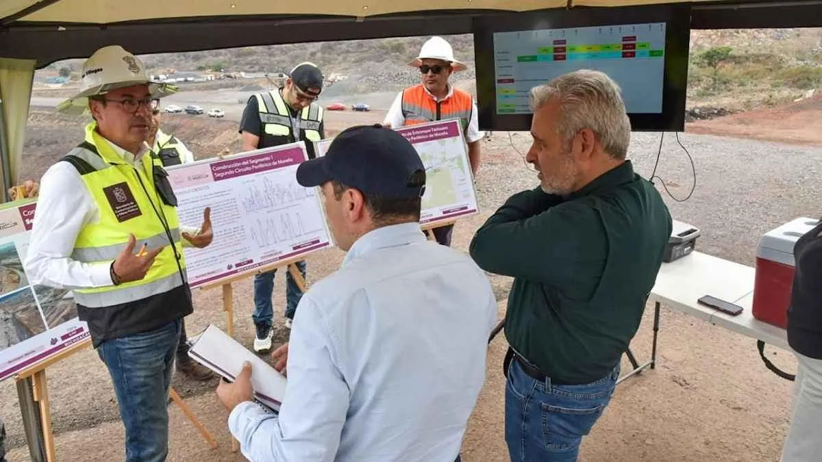 Al 85% de avance, primer segmento del segundo anillo periférico de Morelia: Bedolla