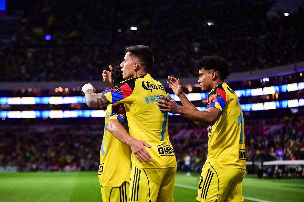 América vuela alto con doblete de Brian Rodríguez