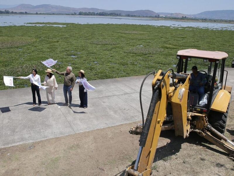 Anuncia Bedolla rescate ecológico de la presa Malpaís de Queréndaro