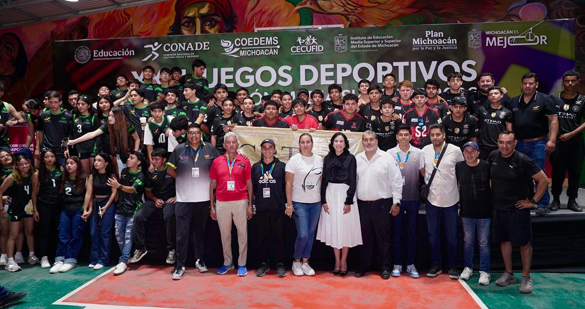 Arrancan Juegos Deportivos de la Educación Media Superior con participación de 50 planteles-1