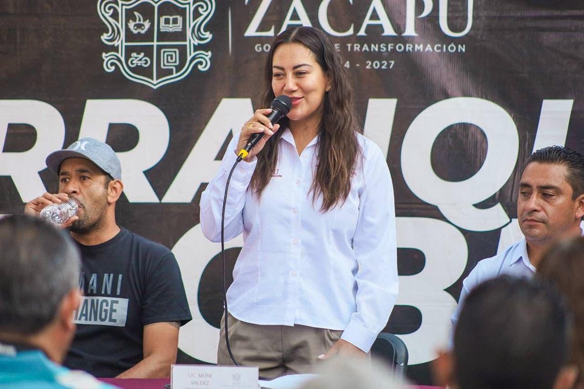 arranque obras Santa Gertrudis Zacapu Mónica Valdez 2