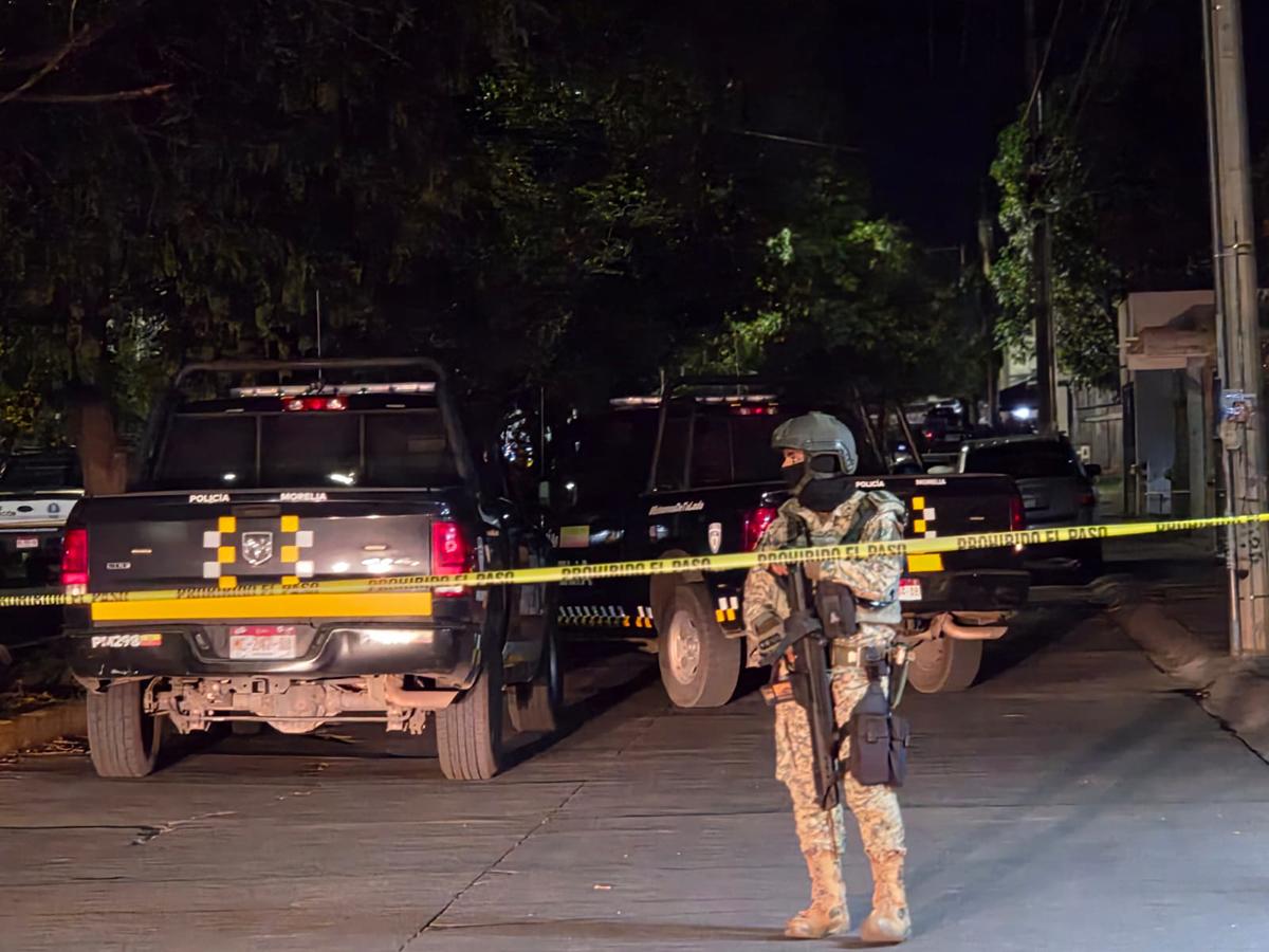 Atacan a balazos a un hombre al interior de su camioneta en Villas del Pedregal, Morelia-1