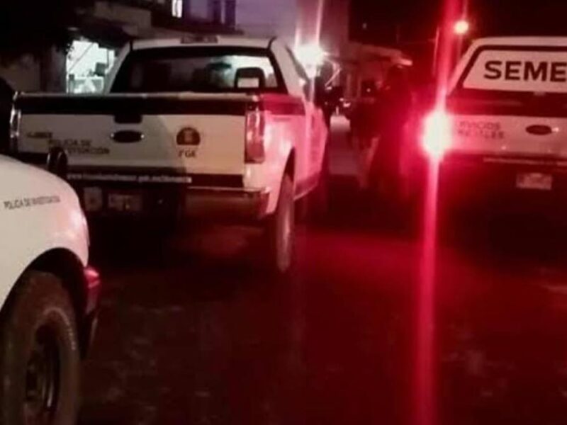 ataque a balazos hombre Apatzingán