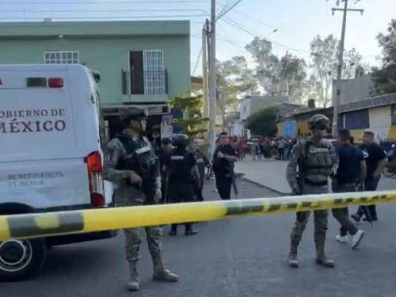 Ataque armado deja 4 muertos y un lesionado colonia Lázaro Cárdenas de Jacona