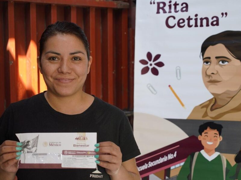 Beca Rita Cetina 2026: qué beneficiarios recibirán su pago de mil 900 pesos del lunes 13 al viernes 17 de abril