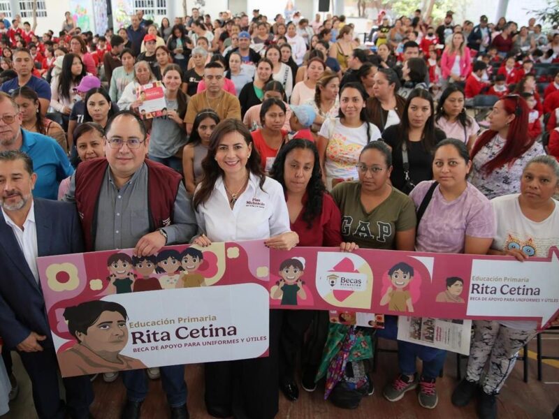 Becas, la mayor política social en Michoacán: Gabriela Molina
