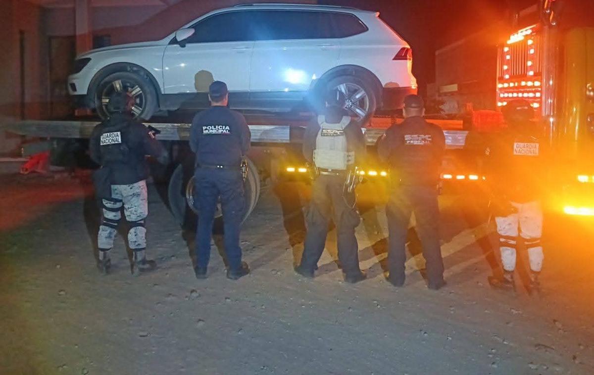 camioneta con reporte de robo en Uruapan
