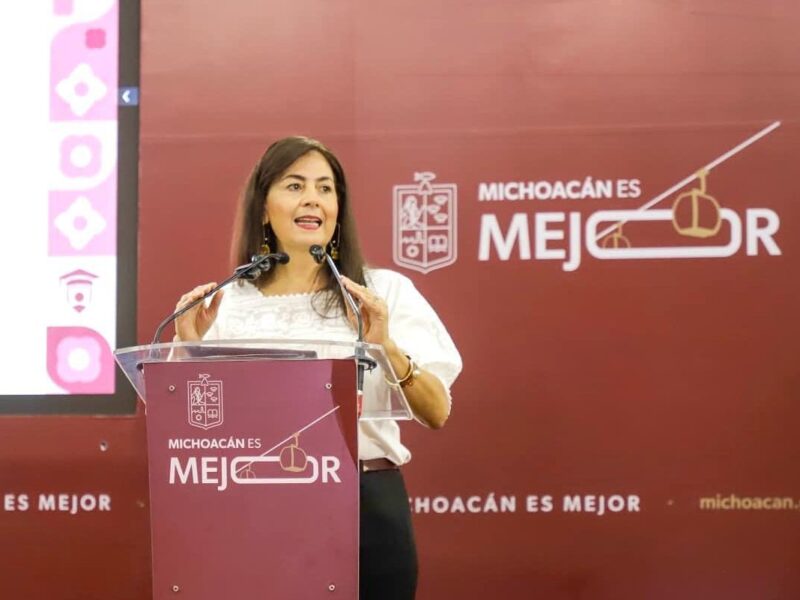 Casi 6 mil mdp para becas en Michoacán: Gabriela Molina