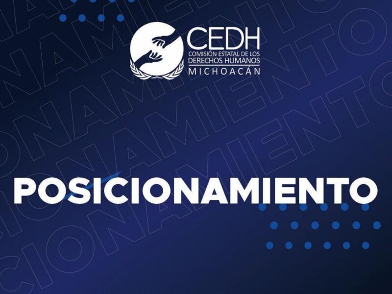 CEDH Michoacán emite posicionamiento tras el hallazgo sin vida de Daniela Martínez, en Morelia
